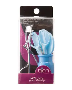 ست فرمژه و ابزار اصلاح ابرو Bien آبی