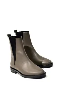 نیم بوت چرم زنانه سبز سدری کاکتوس Cactus کد WS4050