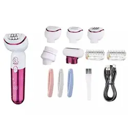 اپیلاتور چندکاره حرفه‌ای شارژی کمی km-6051