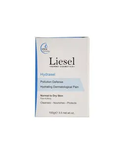 پن شستشوی آبرسان قوی صورت و بدن هیدراسل لایسل Liesel مناسب پوست خشک و معمولی 100 گرم