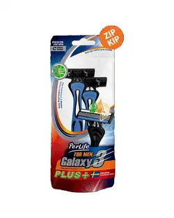 خودتراش مردانه سه لبه PerLife مدل Galaxy3 بسته 2 عددی