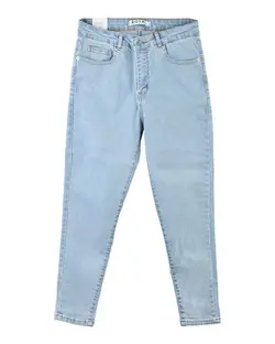 شلوار زنانه جین اسکینی قد 90 آبی رویال جین Royal Jeans کد 400414