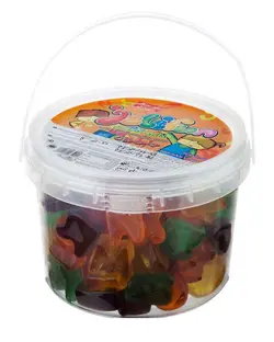 پاستیل میوه ای طرح حروف 300 گرمی شیرین عسل