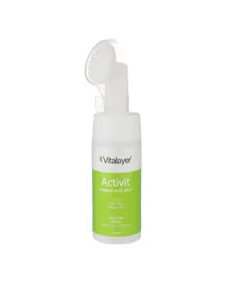 فوم شستشو صورت ویتالیر Vitalayer مدل Activit مناسب پوست های مختلط و چرب 150ml