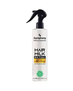 اسپری شیر مو بدون آبکشی سیمفونی Symphony مدل Milk Protein حاوی پروتیین شیر 200ml