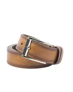 کمربند مردانه عسلی بیسراک Bisrak کد R332-2H-18