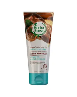 کرم کراتینه مغذی و آبرسان موهای آسیب دیده و شکننده آردن هرباسنس Ardene Herba Sense حاوی روغن های آرگان و جوانه گندم