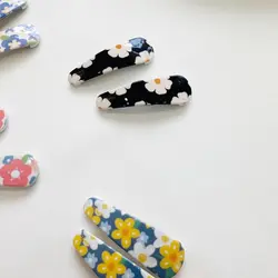 گیره تق تقی گل گلی برند هانی دوعددی