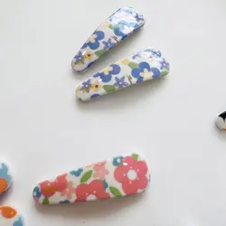 گیره تق تقی گل گلی برند هانی دوعددی