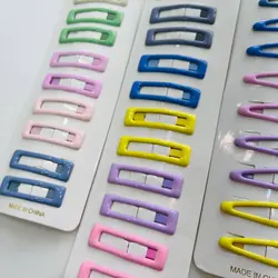 گیره تق تقی 10 عددی پاستلی