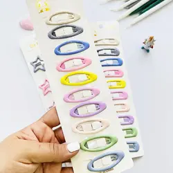 گیره تق تقی 10 عددی پاستلی