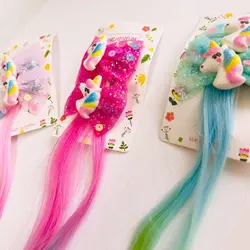 گیره انبری اسب تکشاخ با اکستنشن مو دوعددی