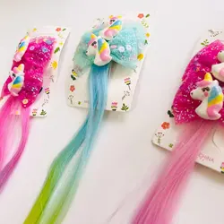 گیره انبری اسب تکشاخ با اکستنشن مو دوعددی