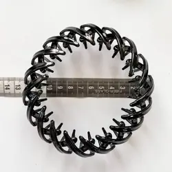 گیره چنگکی مشکی ساده
