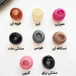 گیره چنگکی مشکی ساده