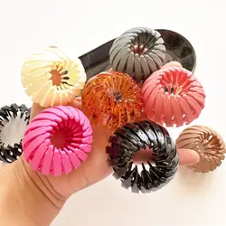 گیره چنگکی مشکی ساده