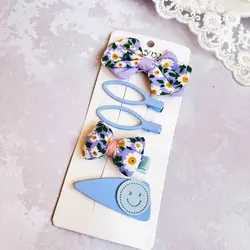 پک کش مو و گیره تق تق طرح پاپیون