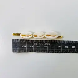 گیره مو سنگ و صدف پک سه عددی