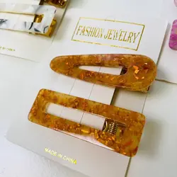 گیره مو انبری رزینی دو عددی