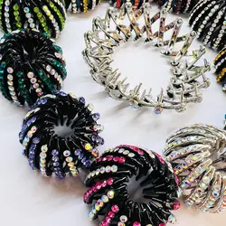 گیره چنگکی نگین دار