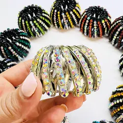 گیره چنگکی نگین دار