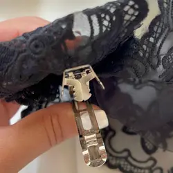 گیره فرانسوی گیپور نگینی