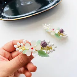 گیره فرانسوی گل هشت سانتی زایا