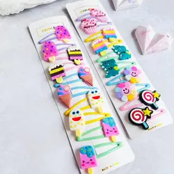 گیره تق تقی طرح بستنی 5 سانتی