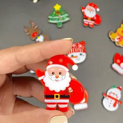 گیره مو انبری پی وی سی طرح کریسمس سایز کوچک