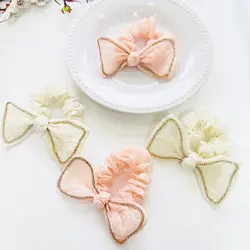 کش مو اسکرانچی پاپیون نگینی