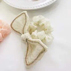 کش مو اسکرانچی پاپیون نگینی