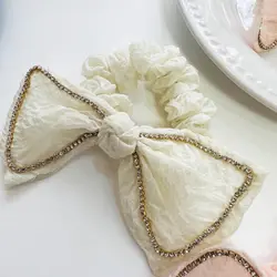 کش مو اسکرانچی پاپیون نگینی