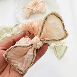 کش مو اسکرانچی پاپیون نگینی