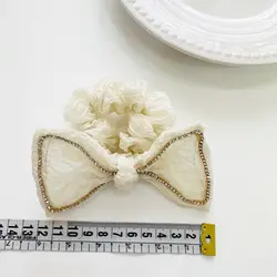 کش مو اسکرانچی پاپیون نگینی