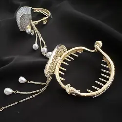 کلیپس دم اسبی بادبزنی