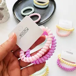 کش مو و دستبند تلفنی پاستلی دو عددی