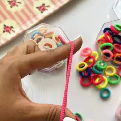 قوطی کش مو حوله ای ریز  39 عددی