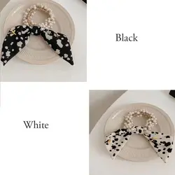 کش مرواریدی آویز پاپیون