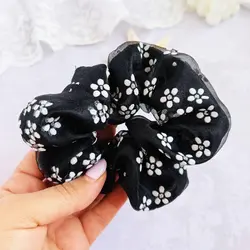 کش اسکرانچی توری گل