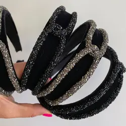 تل سر سواروسکی مشکی