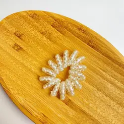 کش مو سیم تلفنی مرواریدی