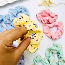 اسکرانچی مو پارچه ای پاندا