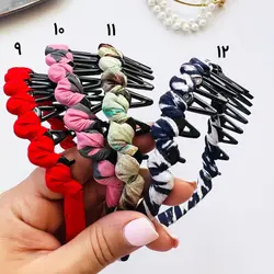 تل سر پارچه ای شانه ای