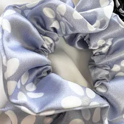 کش مو اسکرانچی ساتن توپ توپی