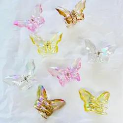کلیپس پروانه شیشه ای هولوگرامی