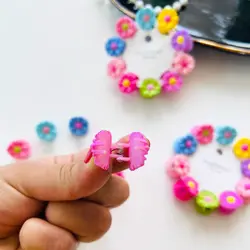 مینی کلیپس بابونه ده عددی