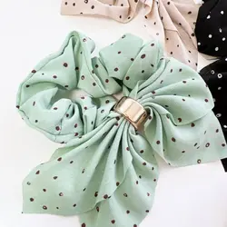 کش مو اسکرانچی حلقه ای خال خالی