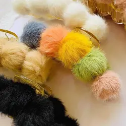 کلیپس مو خزدار توپی سایز بزرگ