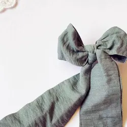 کش مو پاپیون دار پارچه ای