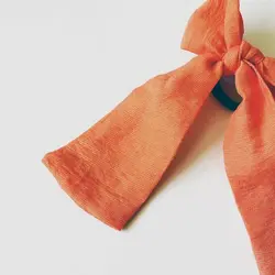 کش مو پاپیون دار پارچه ای